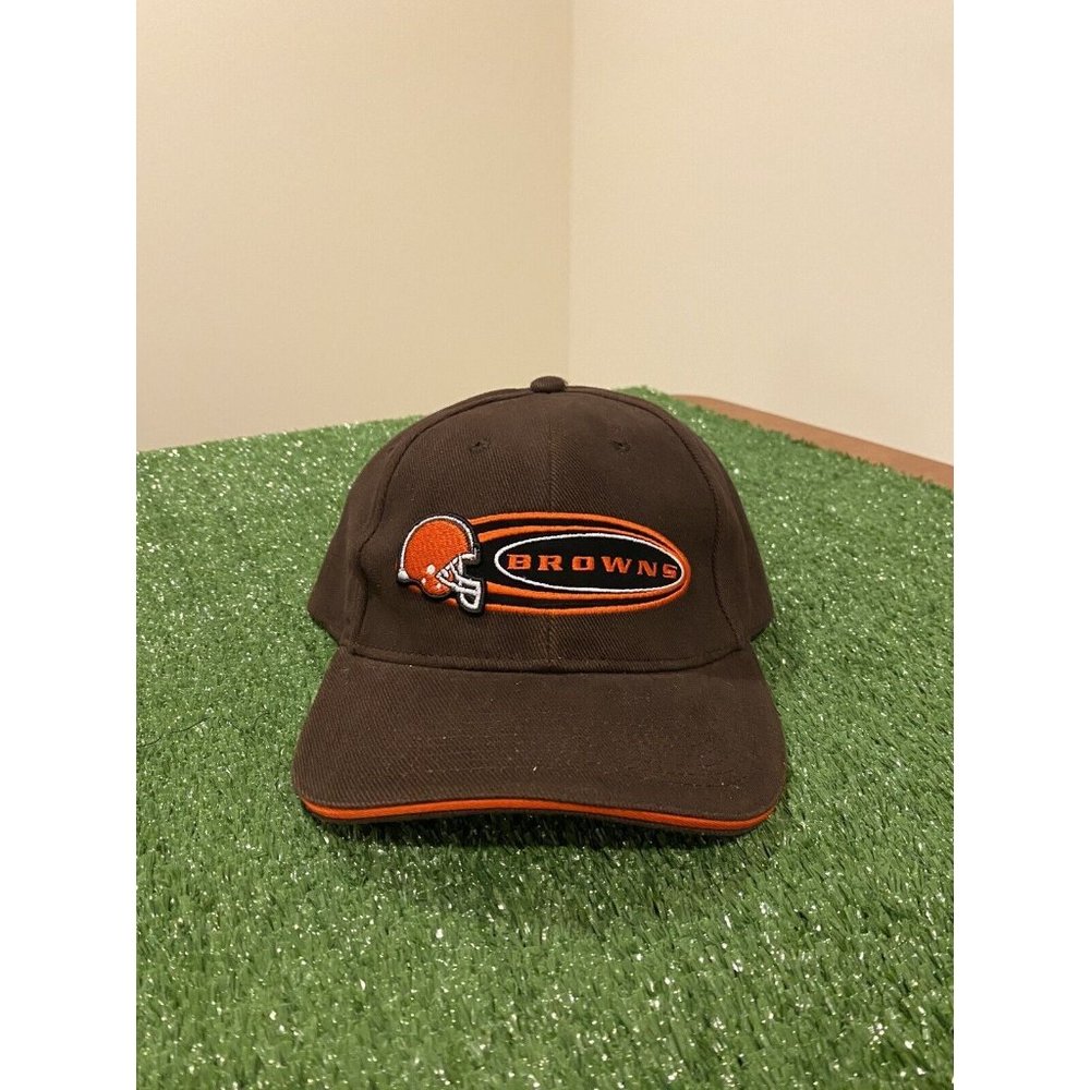 Vintage Drew Pearson NFL Gameday Cleveland browns adjustable strapback hat